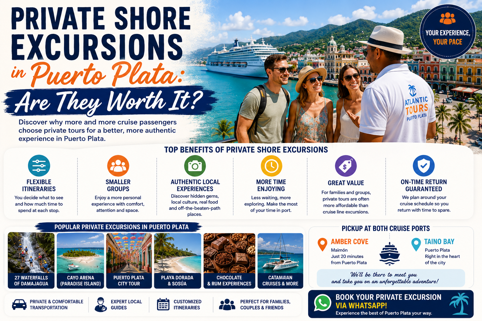 Private Shore Excursions in Puerto Plata: Are They Worth It?
